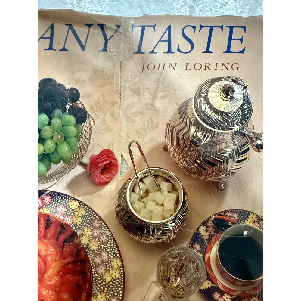 Tiffany Taste 1st Edition John Loring Cookbook Food Photography Hardcover‎